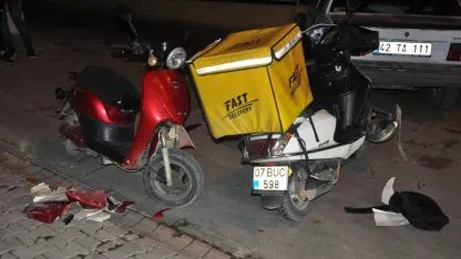 Gazipaşa'da kaza: 2 yaralı