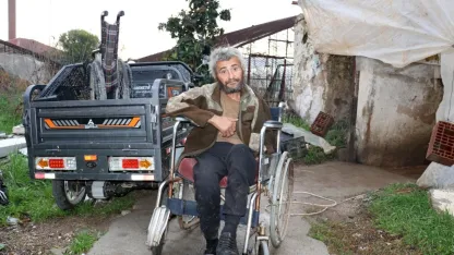 Muşambayla çevrili alanda yaşam mücadelesi