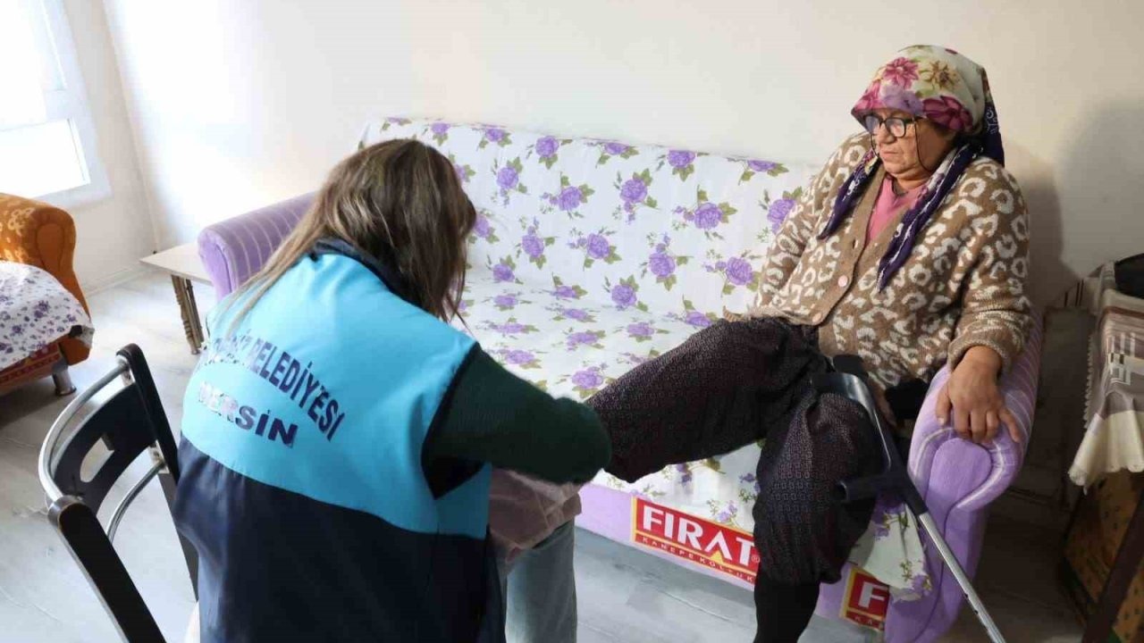 Akdeniz Belediyesinden 500 haneye ’evde temizlik ve kişisel bakım’ desteği