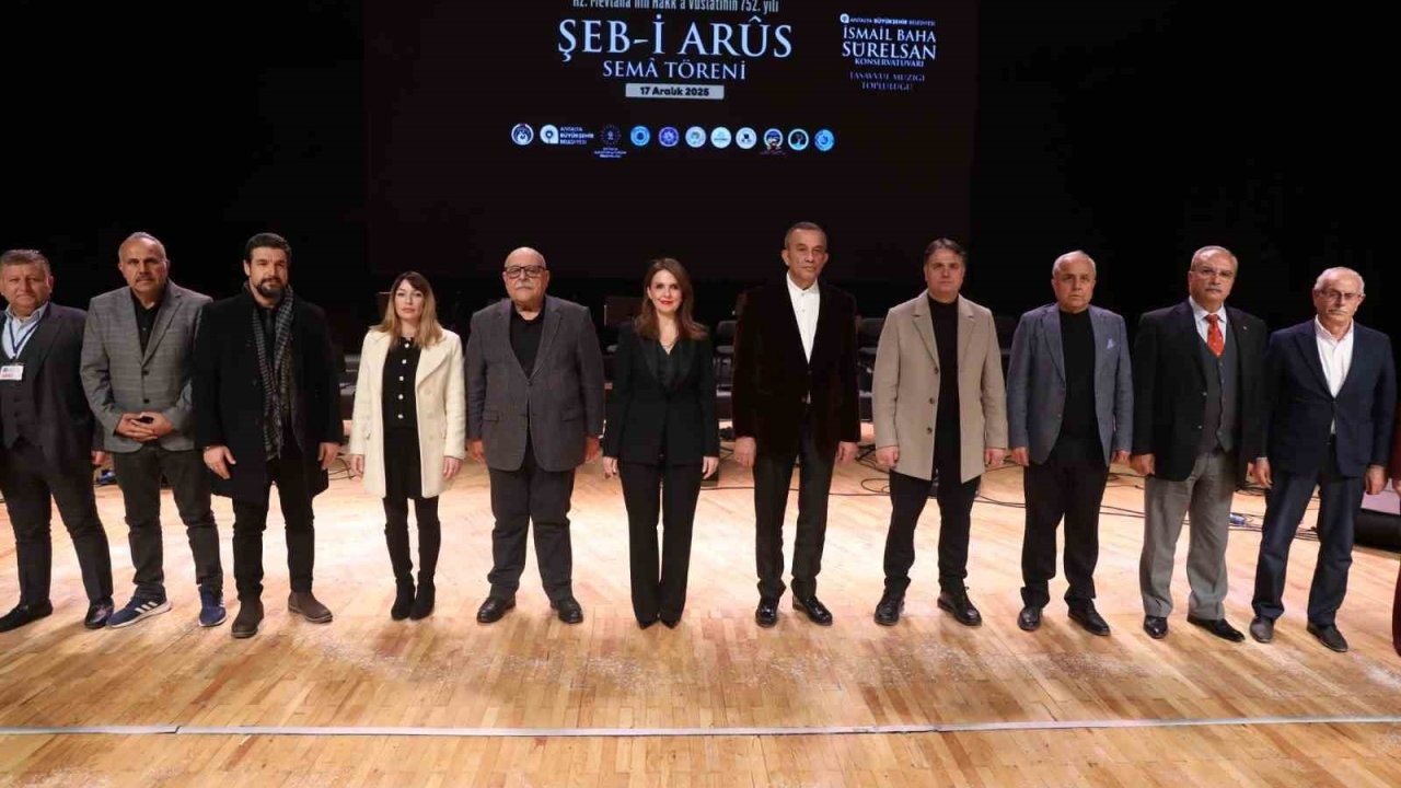 Antalya Büyükşehir Belediyesi Hz. Mevlânâ’yı andı