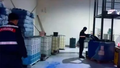 Antalya'da kaçak ve sahte içki operasyonu!