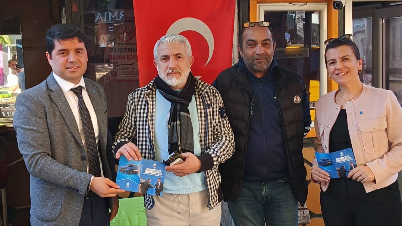 Antalya’da taksici esnafına TOGG kampanyası