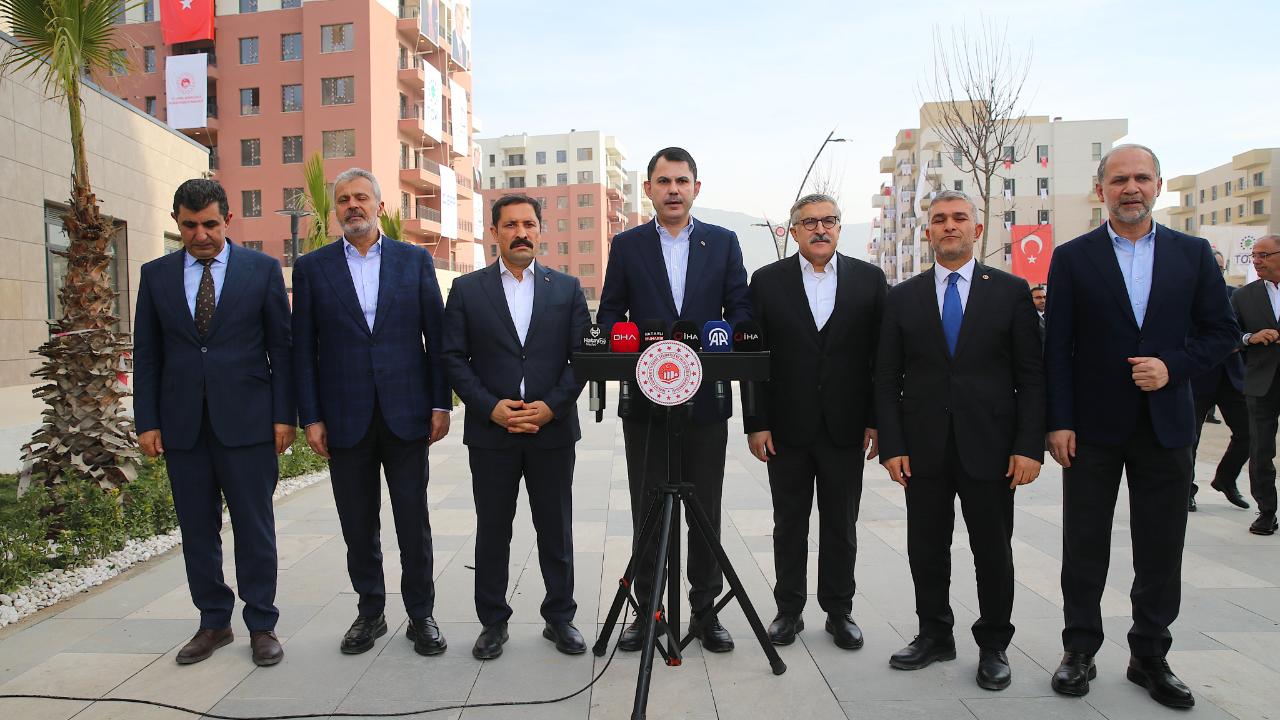 Çevre, Şehircilik ve İklim Değişikliği Bakanı Kurum'dan Yüzyılın Konut Projesi'ne ilişkin açıklama
