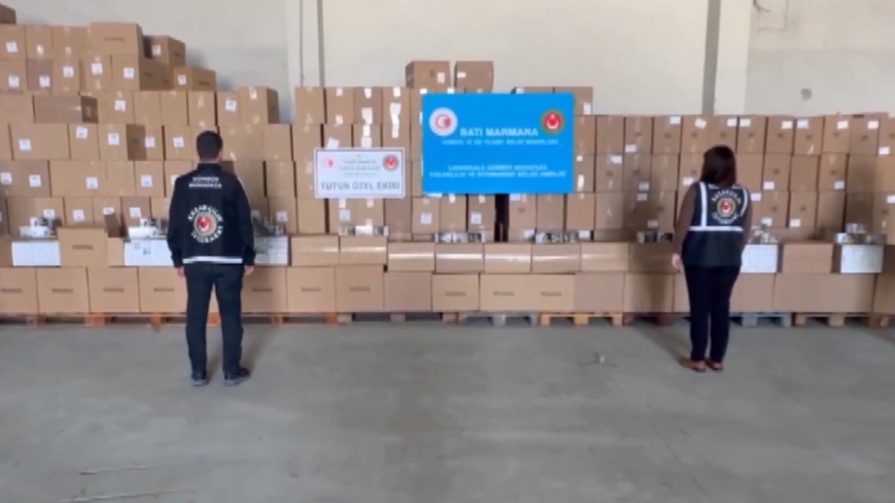 Eylül ayında rekor: Tek ayda 29 milyar TL’lik kaçak eşya yakalandı