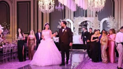 Fatoş & Ali Can Konca çifti görkemli bir törenle evlendi