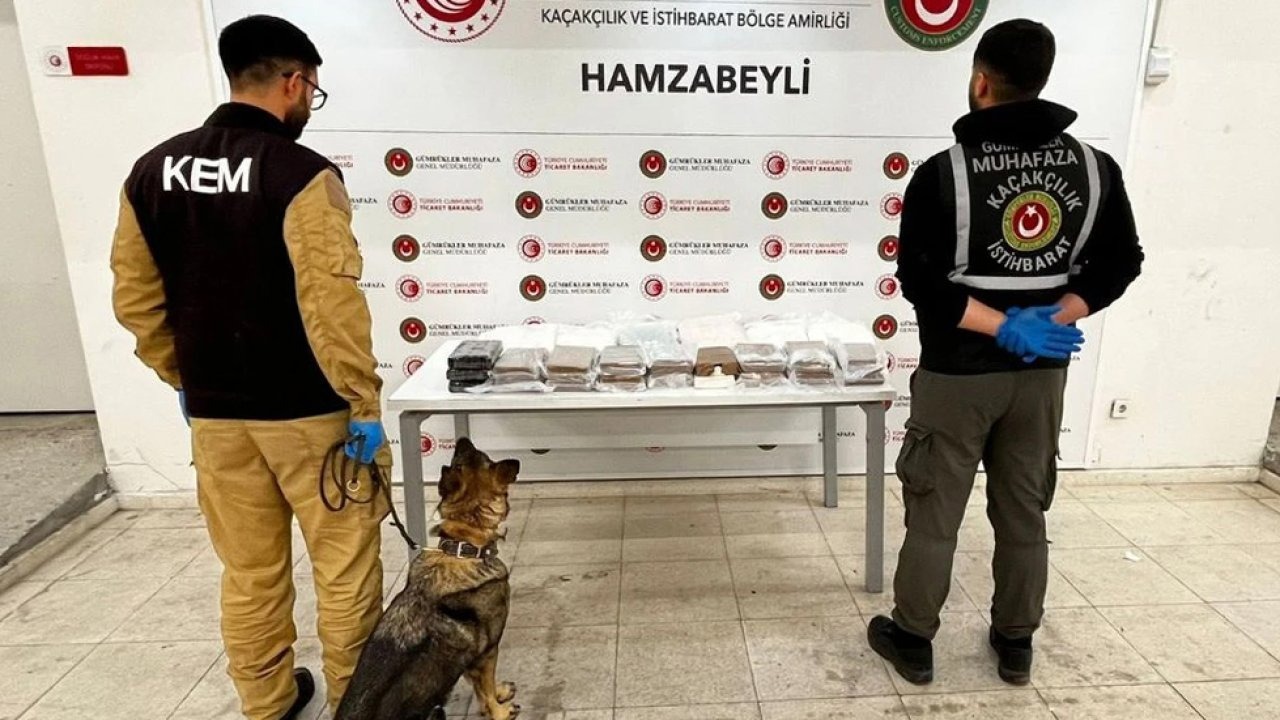 Gümrüklerde rekor; 33 ton 198 kilo uyuşturucu ele geçirildi