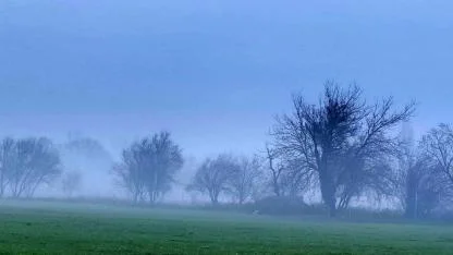 Karabağlar yaylasında kartpostallık sabah