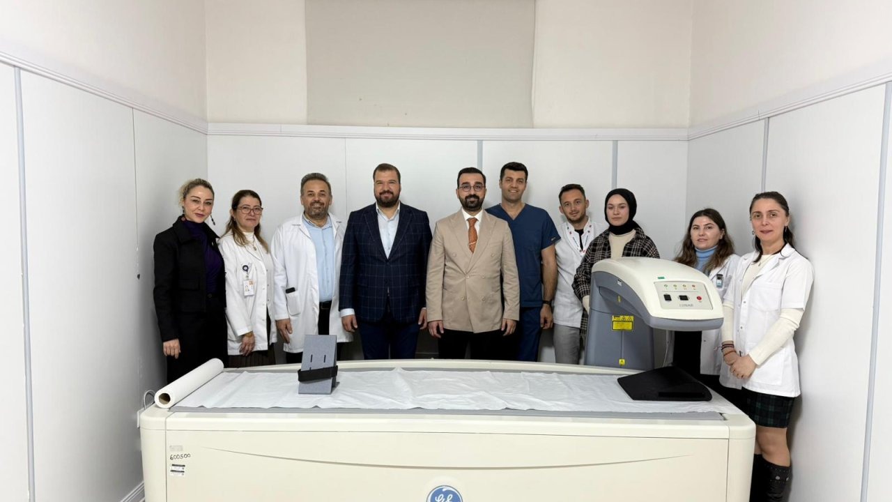 Kemer'e kemik dansitometri cihazı