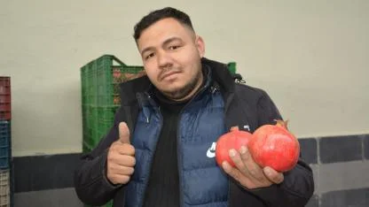 Korkuteli’nden nar ihracatı başladı