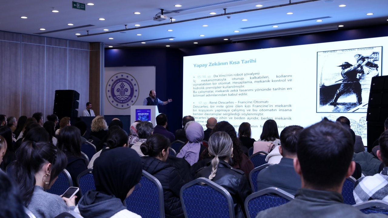 MAKÜ&#039;de, &#039;Yapay Zeka ve Yeni Ufuklar&#039; konferansı