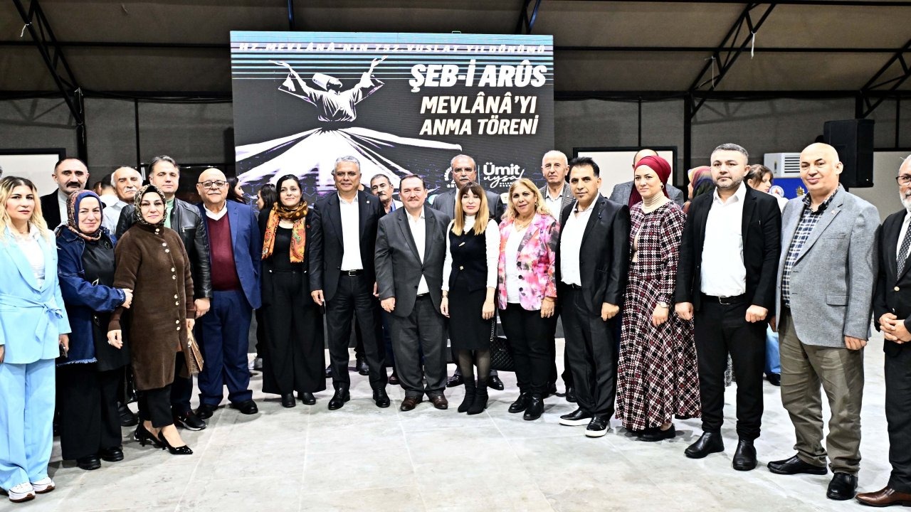 Mevlana Muratpaşa’da anıldı