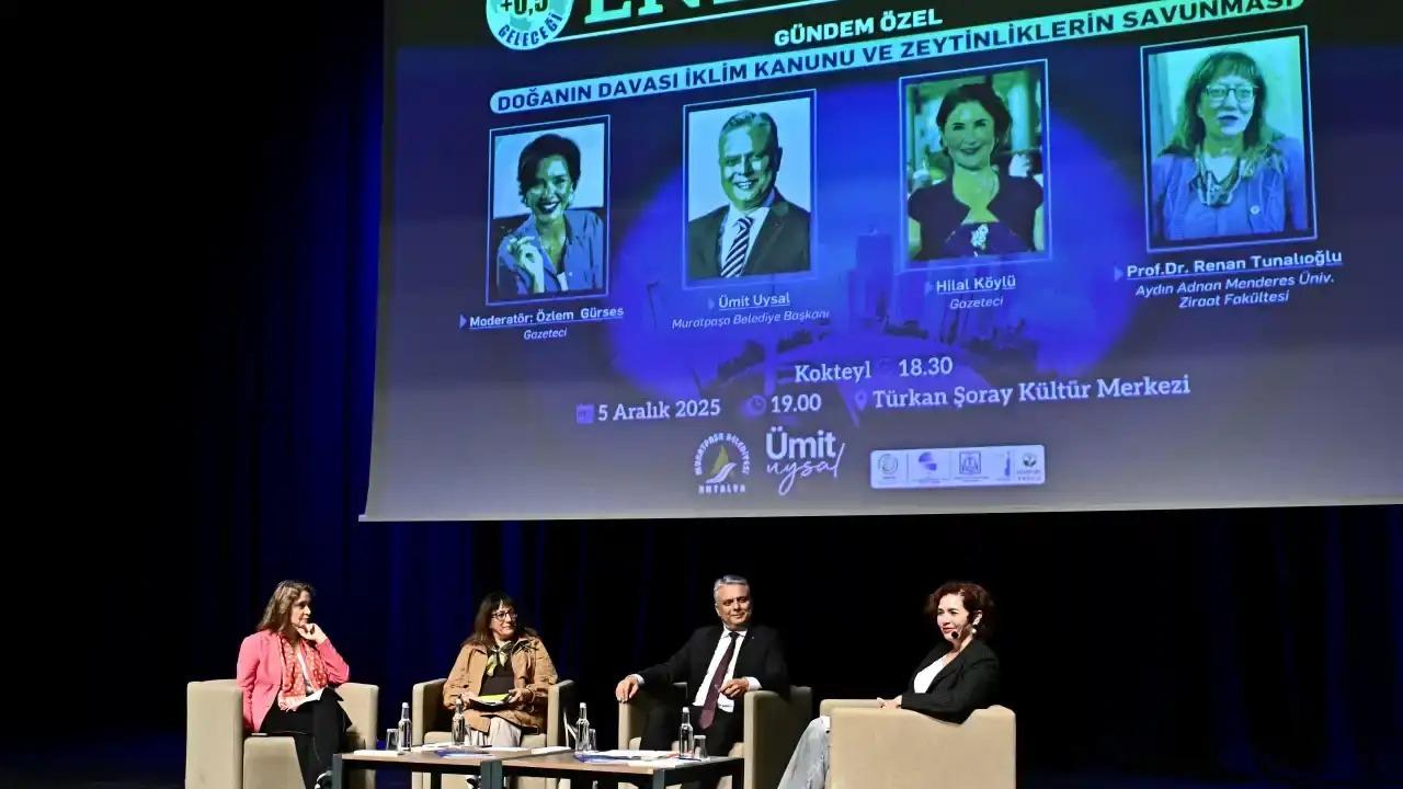 Muratpaşa’da iklim krizi ve atık tartışıldı!