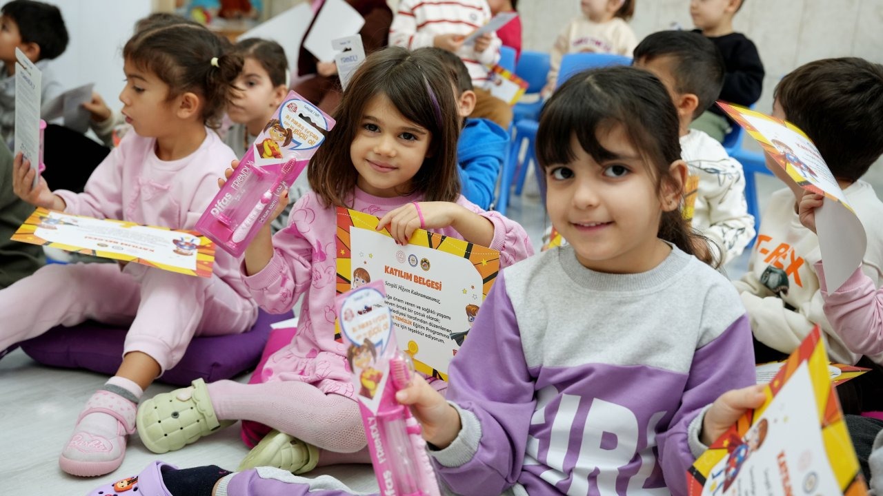 Öğrencilere hijyen eğitimi