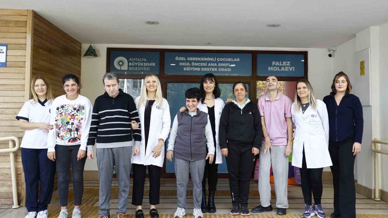 Özel birey aileleri Büyükşehir&#039;de nefes alıyor