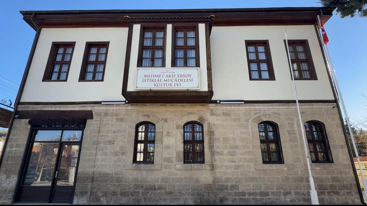 Tarihi konak, Burdur'un ilk milletvekili Mehmet Akif Ersoy’un yaşamına ışık tutuyor