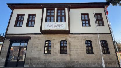 Tarihi konak, Burdur'un ilk milletvekili Mehmet Akif Ersoy’un yaşamına ışık tutuyor