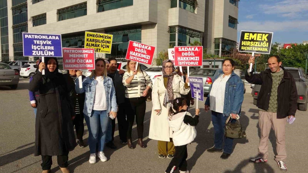 Tekstil atölyesinde büyük vurgun iddiası