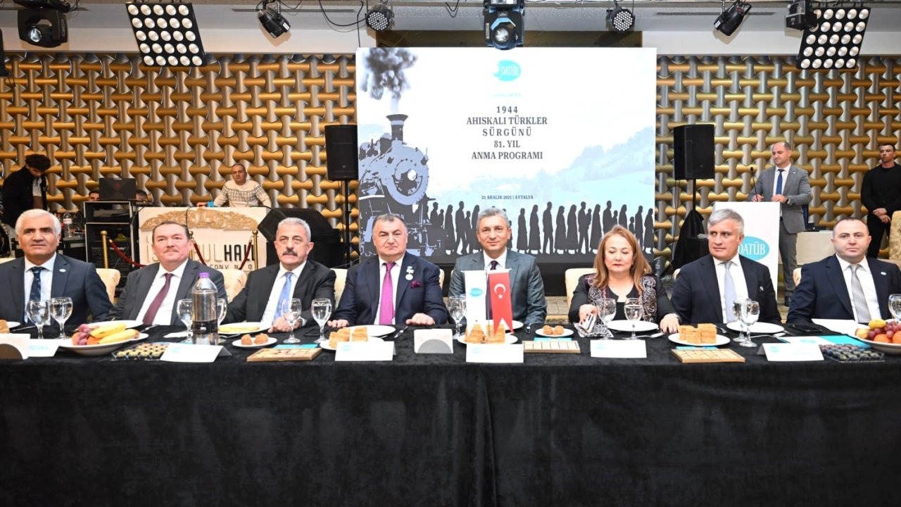 Vali Şahin, 'Türkiye Cumhuriyeti Ahıska Türkleri'nin öz ve aziz vatanıdır'