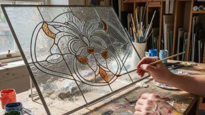 Vitray Cam Boyama Atölyesi ile bambaşka bir deneyim!
