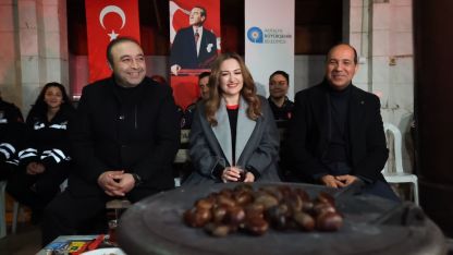 Özdemir, 2026 yılını itfaiye personeli ile karşıladı