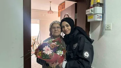 Muğla Emniyeti şehit ailelerini yeni yılda yalnız bırakmadı