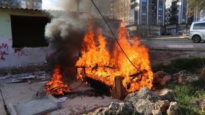 Kepez'de çevreyi kirleten hurdacıya cezai işlem