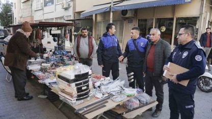 Mersin’de kaldırım işgaline izin verilmiyor