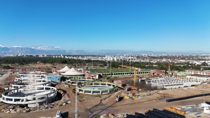 Lara Atıksu Arıtma Tesisi kapasitesi iki katına çıkacak