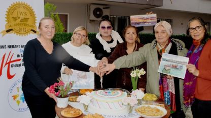 Atölyede çifte kutlama