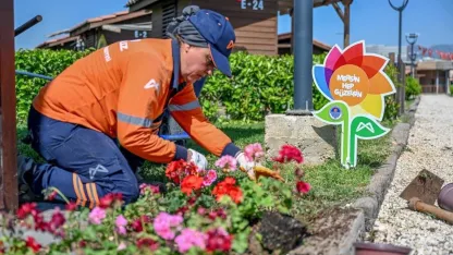 Yeşil alanlar iklim dostu uygulamalarla büyütüldü