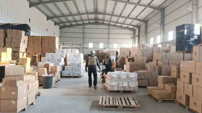 Binlerce adet patlayıcı ele geçirildi: 1 tutuklama