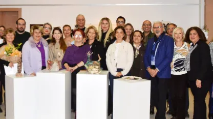 Seramik eserler sanatseverle buluştu