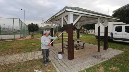 Kepez’den Altınova Düden’e modern park dokunuşu