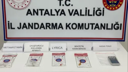 Alanya’da uyuşturucu operasyonu