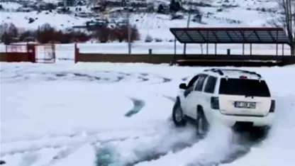 Cami avlusunda drift yapan sürücüye 58 bin TL ceza