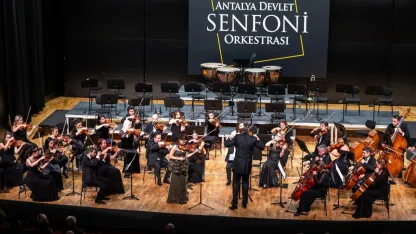 Antalya Devlet Senfoni Orkestrası sanatseverlerle buluştu