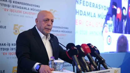 HAK-İŞ Genel Başkanı Mahmut Arslan: "Taşeronda tarih yazdık, şimdi sıra ev işçilerinin haklarında"