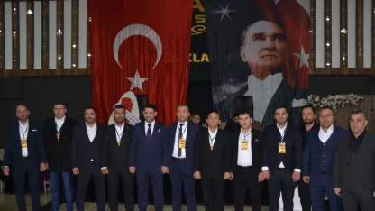 Serik'te esnafın yeni başkanı İdris Barut