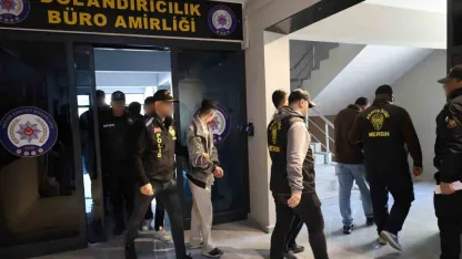 Paravan şirketlerle organize dolandırıcılık yapan şebeke çökertildi