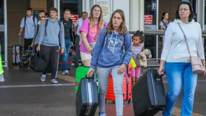 İngiliz ve Polonyalı turist Antalya'yı sevdi