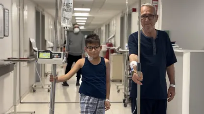 11 yaşındaki Bekir, adını taşıdığı dedesinin böbreği ile yaşama sarıldı