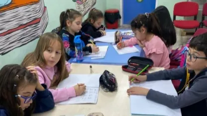 Çocuklar matematiği eğlenerek öğreniyor