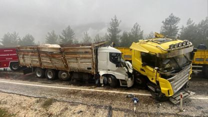 Finike'de kaza: 1 ölü, 1 yaralı