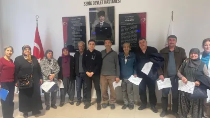 Diyabet okulu mezunlarına diploma