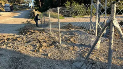 Büyükşehir’den Manavgat’ta mezarlıklarda çalışma