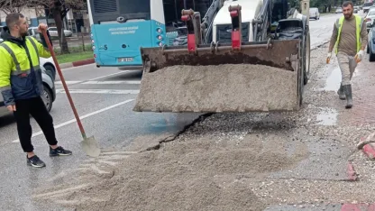 Büyükşehir’den yağışın ardından müdahale