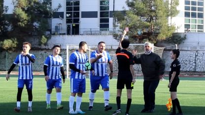 Burdur'da amatör küme maçında gerginlik