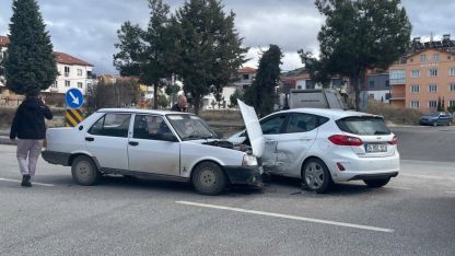 Kazada 6 aylık bebek hastanelik oldu