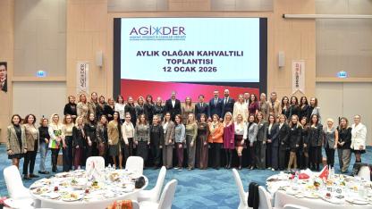AGİDER'in konuğu İbrahim Aksoy oldu