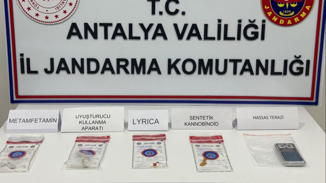 Alanya’da uyuşturucu operasyonu